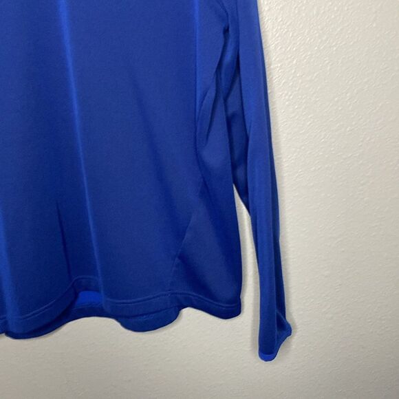 Nike Royal Blue 1/4 Zip Pullover Size Medium - Picture 7 of 12